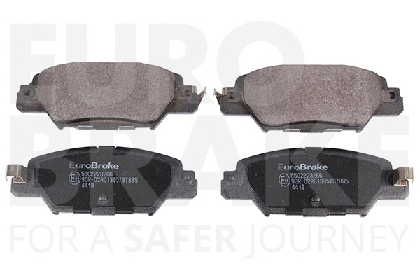 Kit de plaquettes de frein, frein à disque EUROBRAKE 5502223266
