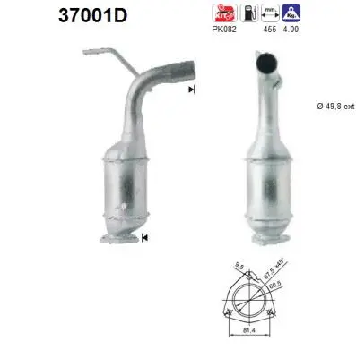Catalyseur AS 37001D