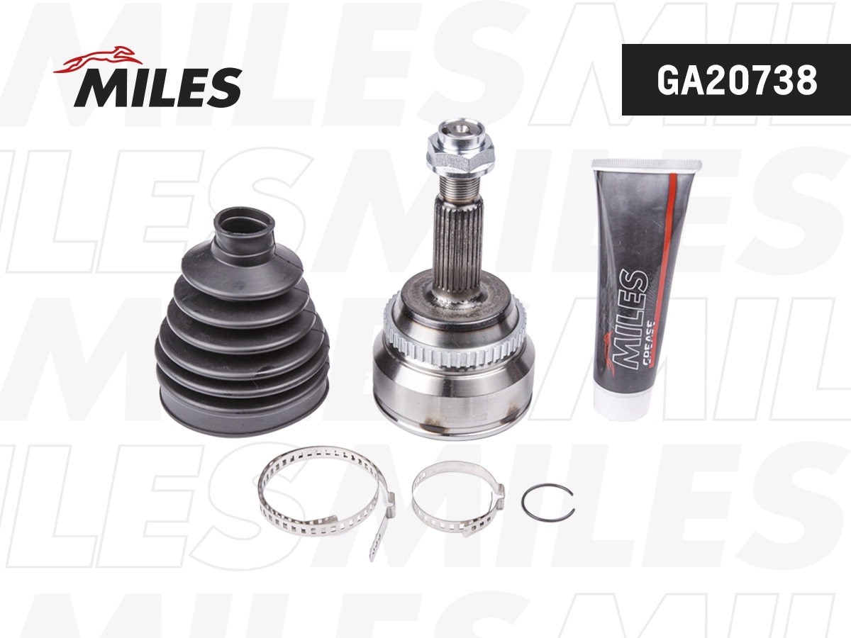 Jeu de joints, arbre de transmission MILES GA20738