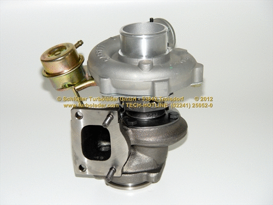 Turbocompresseur, suralimentation SCHLÜTTER TURBOLADER 172-00800
