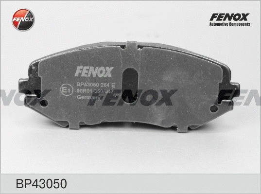 Kit de plaquettes de frein, frein à disque FENOX BP43050