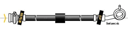 Flexible de frein MGA F7186