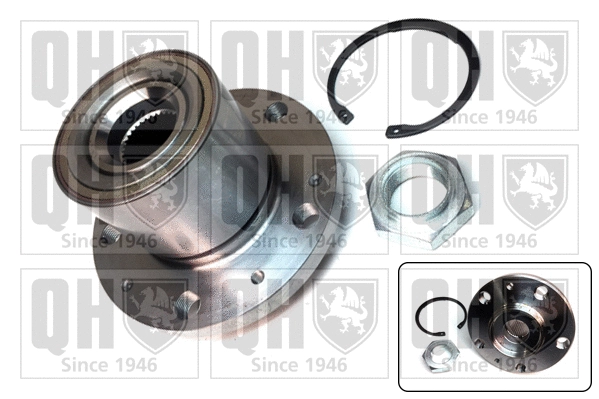 Kit de roulements de roue QUINTON HAZELL QWBH1316