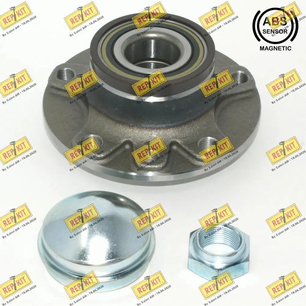 Kit de roulements de roue REPKIT RKB2550