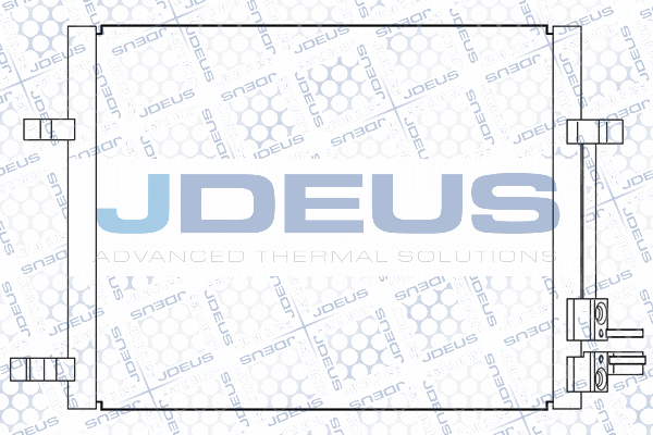 Condenseur, climatisation JDEUS 712M38