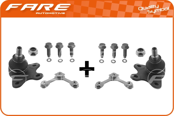 Kit de réparation, articulation de support/de guidage FARE-RCH RS199