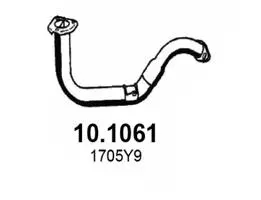 Tuyau d'échappement ASSO 10.1061
