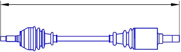 Arbre de transmission SERCORE 22739