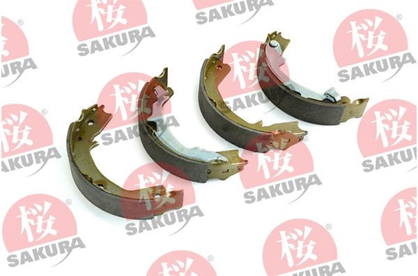 Jeu de mâchoires de frein, frein de stationnement SAKURA 602-05-4614