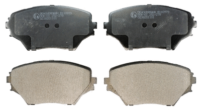 Kit de plaquettes de frein, frein à disque DENCKERMANN B110979