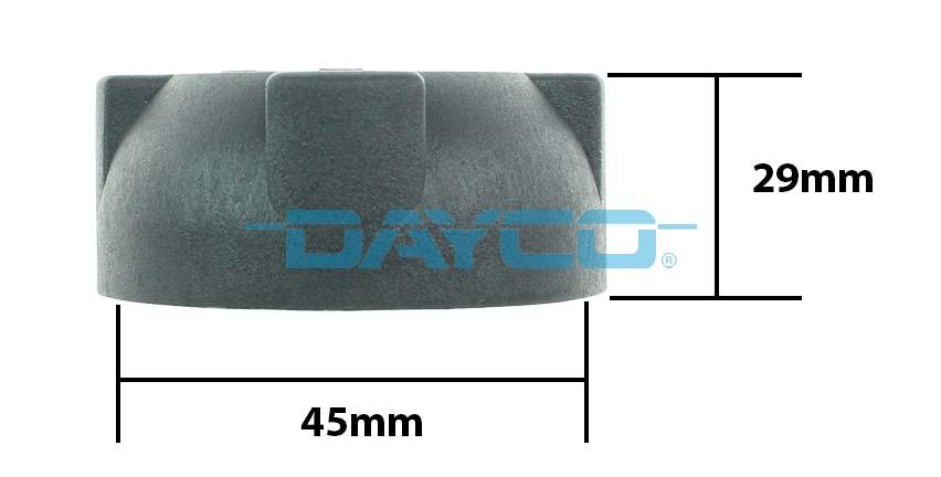 Bouchon, réservoir de liquide de refroidissement DAYCO-AU DRC021