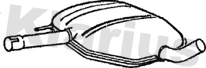 Silencieux central KLARIUS 210290