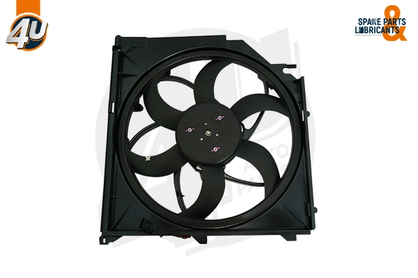 Ventilateur, refroidissement du moteur 4U Autoparts 15724BW