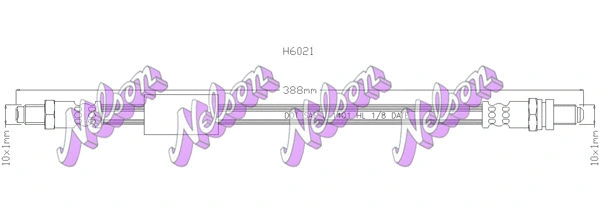 Flexible de frein KAWE H6021