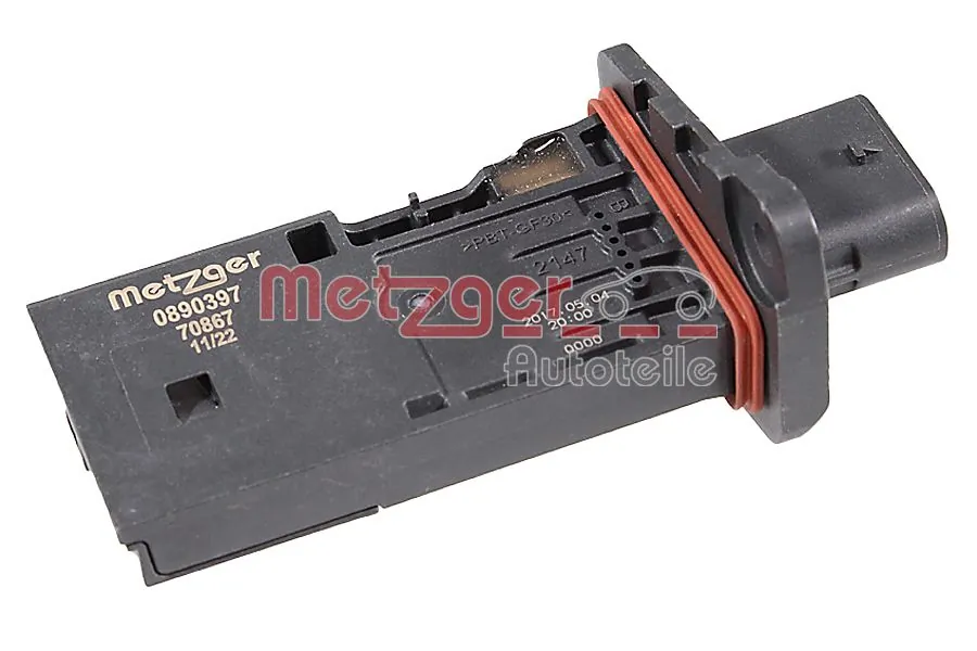 Débitmètre de masse d'air METZGER 0890397