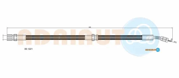 Flexible de frein ADRIAUTO 06.1221