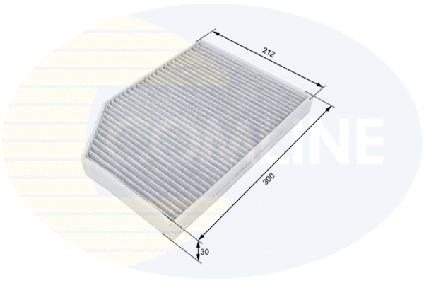 Filtre, air de l'habitacle COMLINE EKF422A