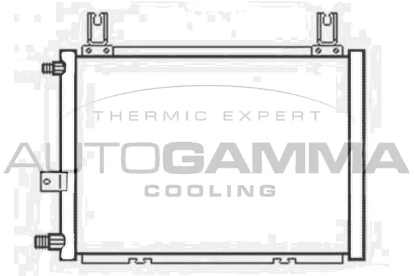 Condenseur, climatisation AUTOGAMMA 105194