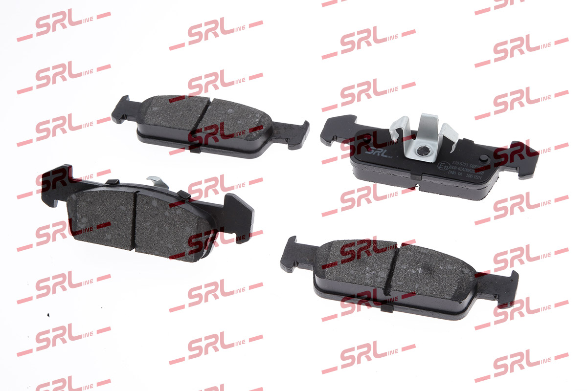 Kit de plaquettes de frein, frein à disque SRLine S70-0723
