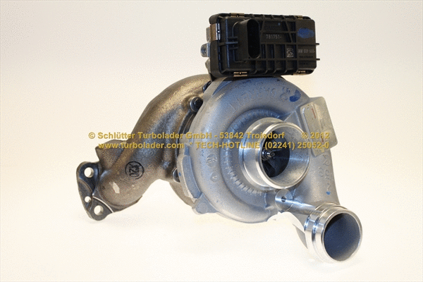 Turbocompresseur, suralimentation SCHLÜTTER TURBOLADER 172-06065