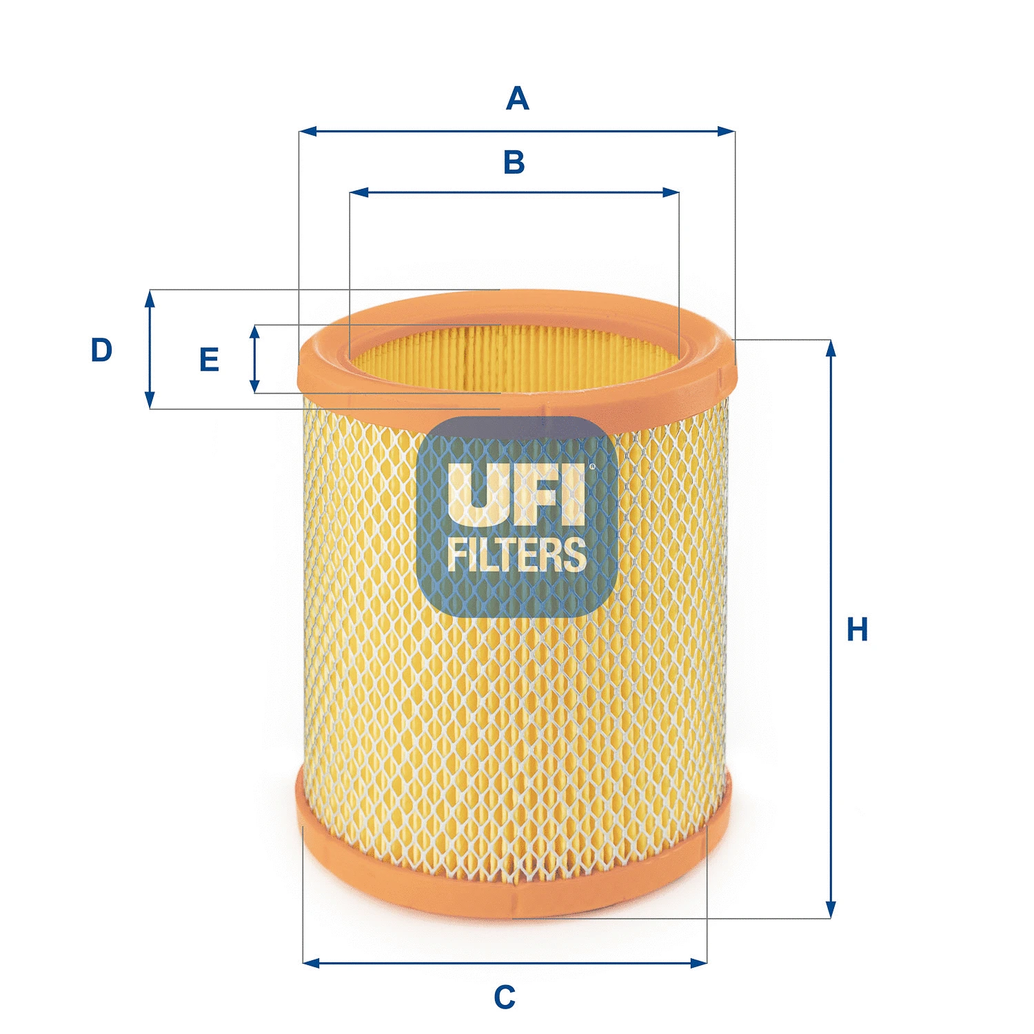 Filtre à air UFI 27.196.00