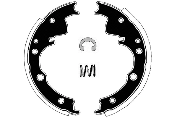 Jeu de mâchoires de frein RAICAM RA24330
