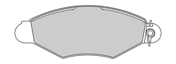 Kit de plaquettes de frein, frein à disque Omnicraft 2230130