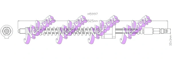 Flexible de frein KAWE H5997