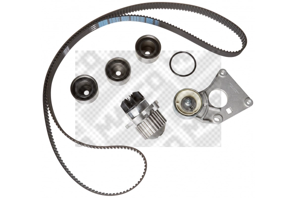 Pompe à eau + kit de courroie crantée MAPCO 41424