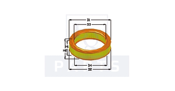 Filtre à air EQUAL QUALITY FA3149