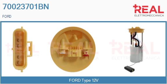 unité d'alimentation de carburant REAL 70023701BN