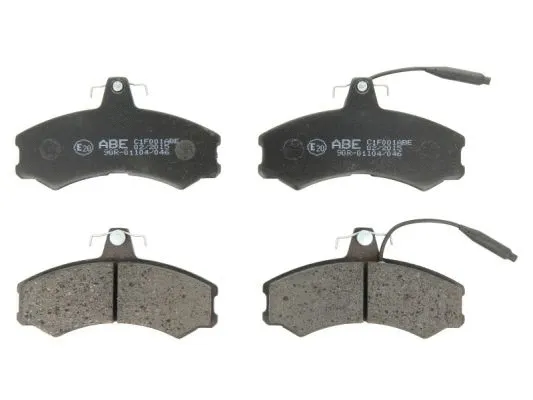 Kit de plaquettes de frein, frein à disque ABE C1F001ABE