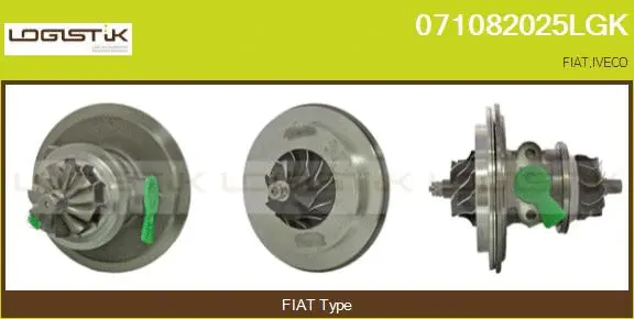 Groupe carter, turbocompresseur LGK 071082025LGK