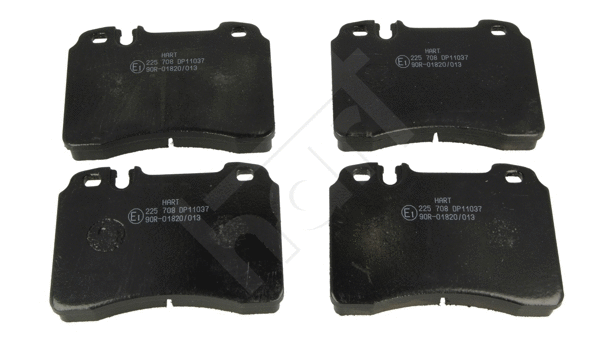 Kit de plaquettes de frein, frein à disque HART 225 708
