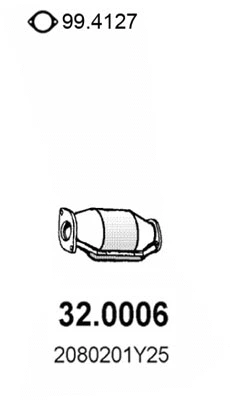 Catalyseur ASSO 32.0006