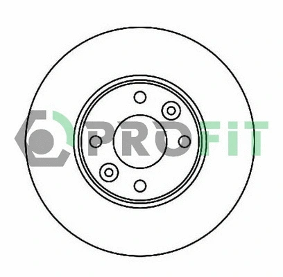 Disque de frein PROFIT 5010-1201