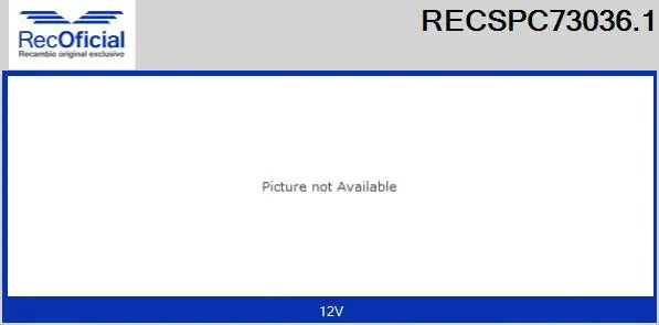 Capteur de pression, turbocompresseur RECOFICIAL RECSPC73036.1