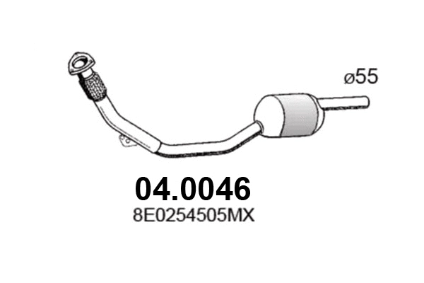 Catalyseur ASSO 04.0046