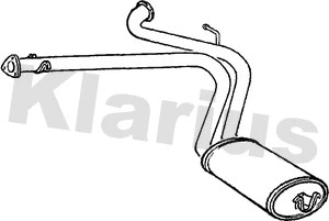 Silencieux central KLARIUS CN465H
