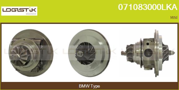 Groupe carter, turbocompresseur LGK 071083000LKA