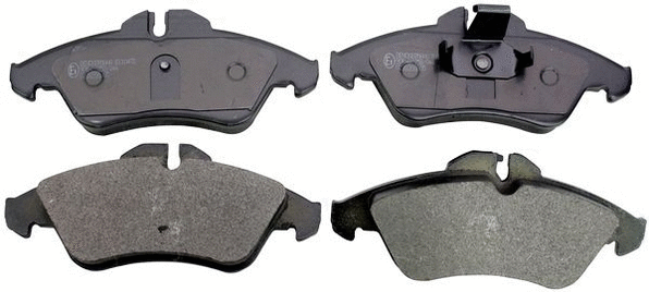 Kit de plaquettes de frein, frein à disque DENCKERMANN B110470