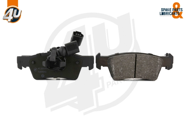 Kit de plaquettes de frein, frein à disque 4U Autoparts 22515VV