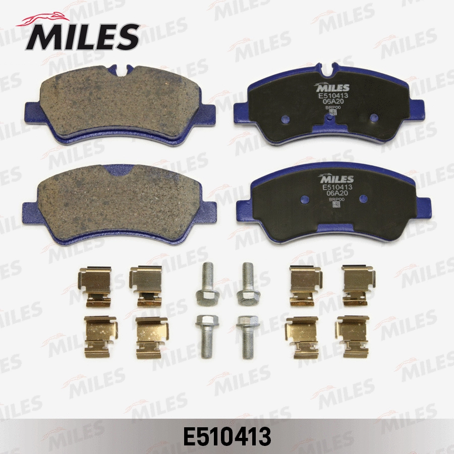 Kit de plaquettes de frein, frein à disque MILES E510413