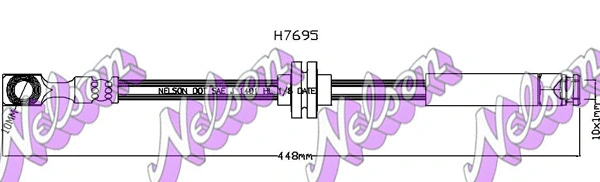 Flexible de frein KAWE H7695