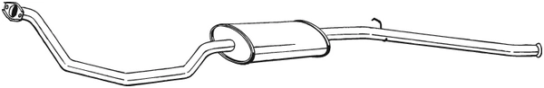 Silencieux central KLOKKERHOLM 287-813