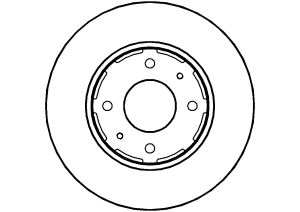 Disque de frein ABTEX BD855V