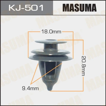 Clip, enjoliveur MASUMA KJ-501