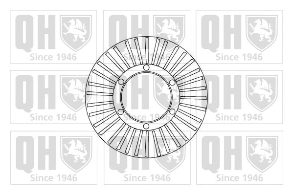 Disque de frein QUINTON HAZELL BDC4717