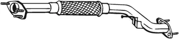 Tuyau d'échappement BOSAL 803-013