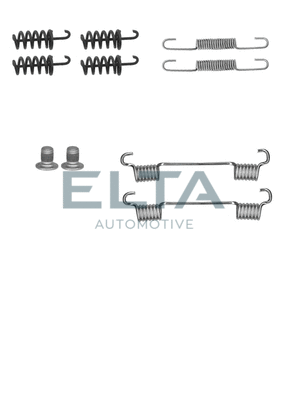 Kit d'accessoires, mâchoires de frein de stationnement ELTA AUTOMOTIVE EA8013
